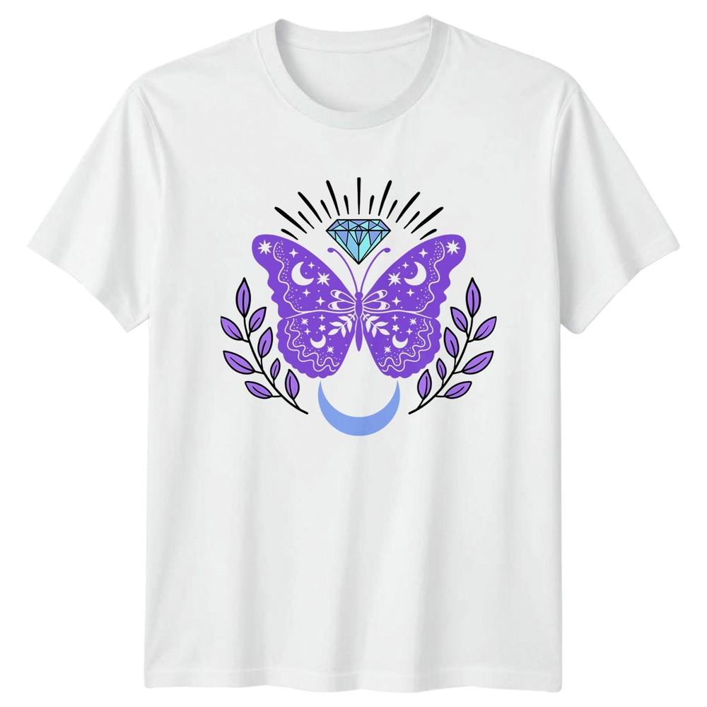 Celestial Butterfly Animals Butterflies Unisex Unisexs Graphic Tee Top S