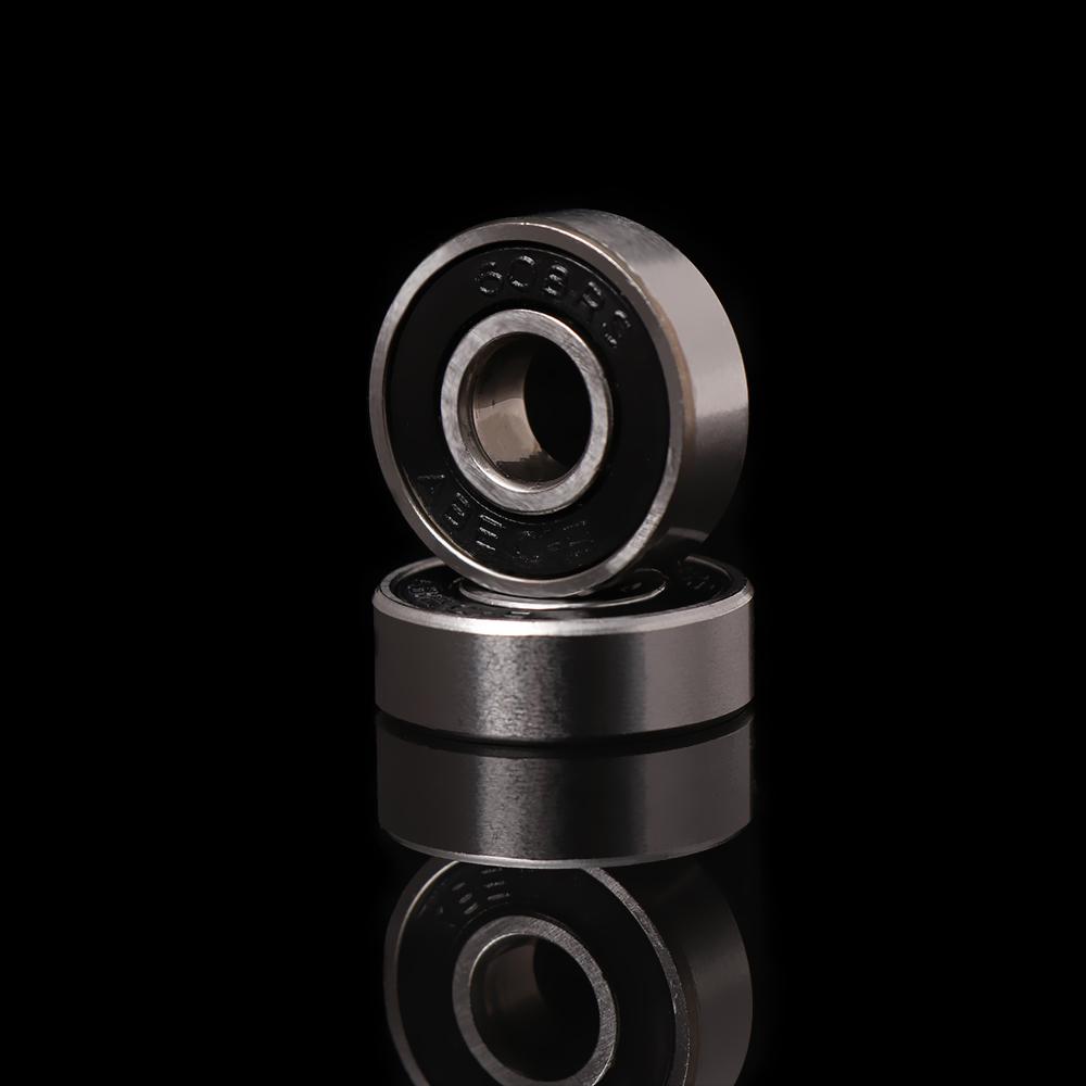 10 Pieces 608RS Double Shielded Miniature High-carbon Steel Single Row 608RS 608-2RS ABEC-9 Deep Groove Ball Bearing 8x22x7 MM