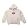 Supreme Худі з логотипом на грудях Stone Hoodie Білий 24FW