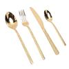 Flatware Set for 6 Person Stainless Steel Utensil Cutlery Set Fork Spoon Tableware Dishwasher Safe for Restaurant Wedding Party