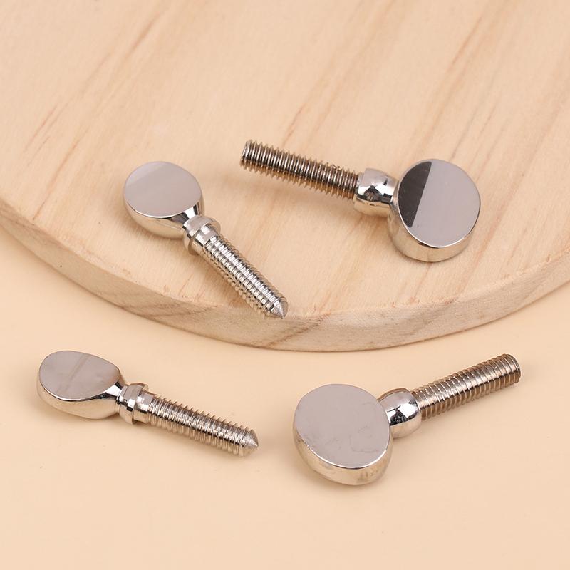 

2Pcs Saxophone Neck Screw Clarinet Ligature Clip Screws Tightening Sax Replacement Part Receiver Woodwind Instrument Accessories L серебряный
