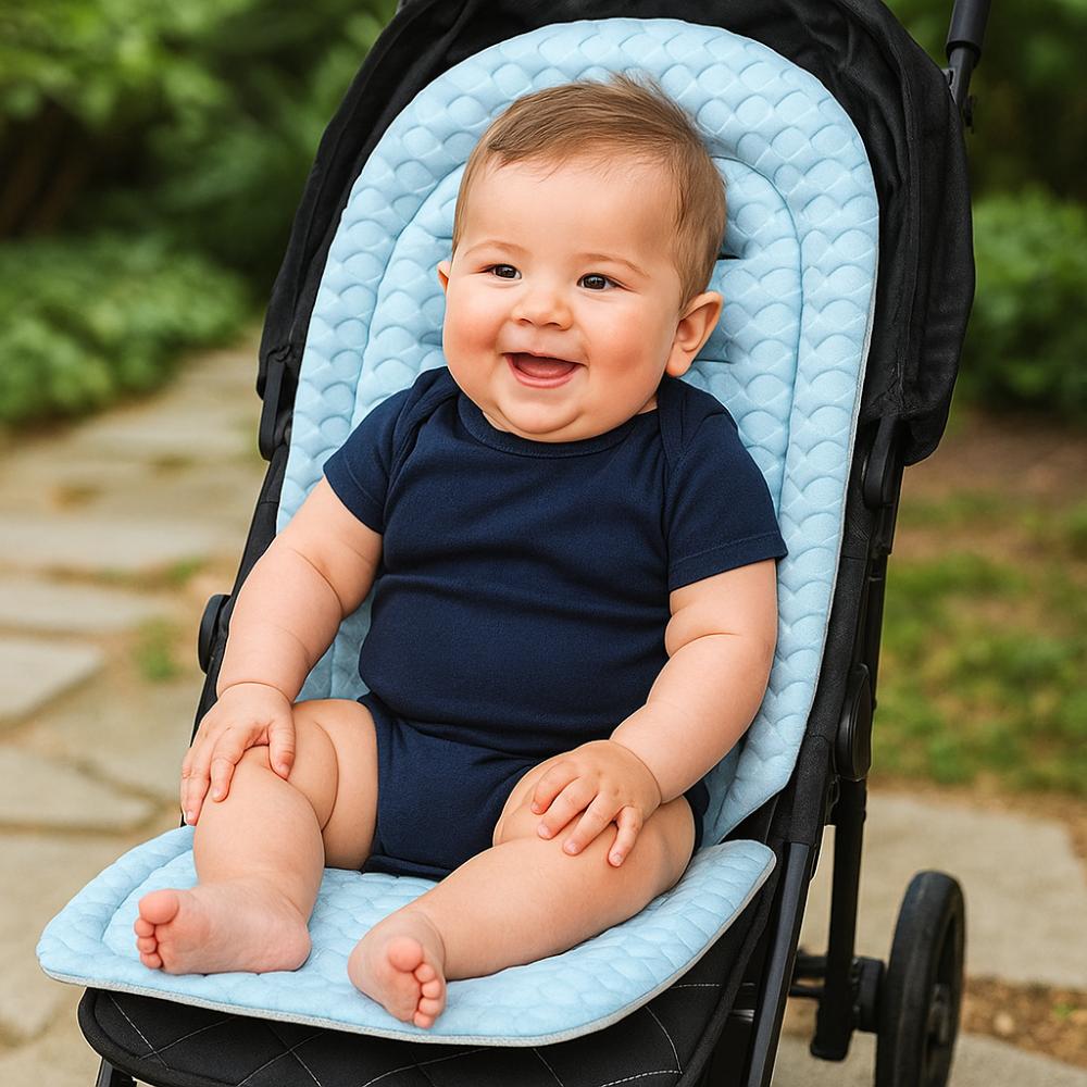 Stroller Accessories Baby Stroller Cushion Breathable Pushchair Car Mat Baby Pram Cushion  Summer