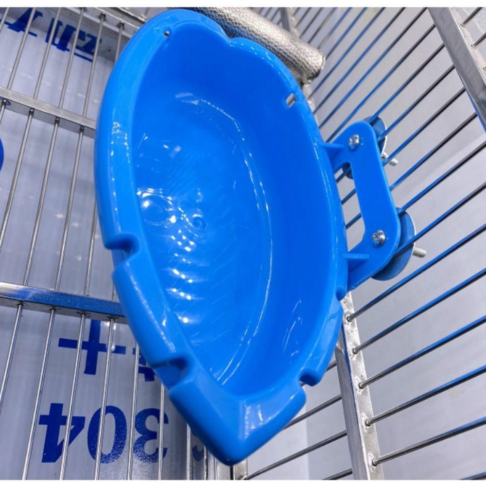 Cleaning Products Bird Bathtub Hanging Bird Bath for Cage New Parrot Food Tray
