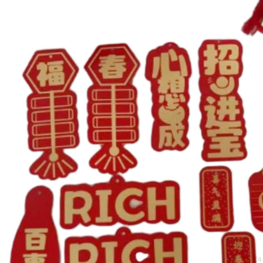 Chinese Year Decorations Hanging Lantern Pendant Dragon Decoration Good Luck for