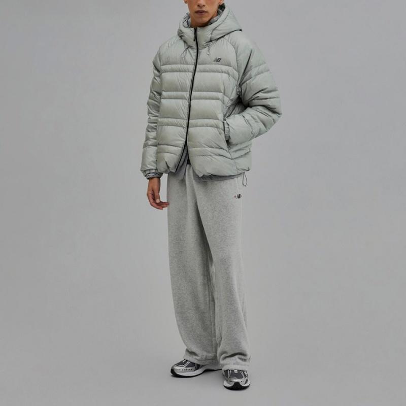 New Balance Down Jacket Unisex Light Gray NBNPF41973-16