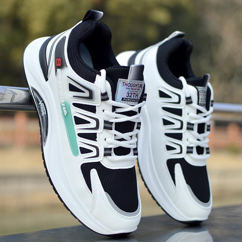 Men's shoes new mesh shoes four seasons dad shoes platform-soled breathable sports shoes men's non-slip running shoes versatile casual shoes