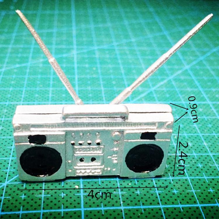 Double Happiness Miniature Dollhouse Food & Toy Fan Model Clay Set