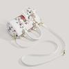 Fashion versatile graffiti pillow bag women's 2025 new summer niche design texture messenger small bag handbag