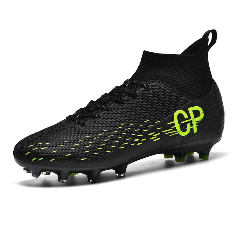 35-45 Jugend Herren Übergröße Hoher Schaft Nagel Fußballschuhe Trainings Sportschuhe Kinder Fußballschuhe