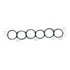 Engine Rear Intake Manifold Gasket Set For Nissan VQ23 VQ35 Teana Altima 2.3 Auto Car Accessories 14032-8J105 Backseat Gasket