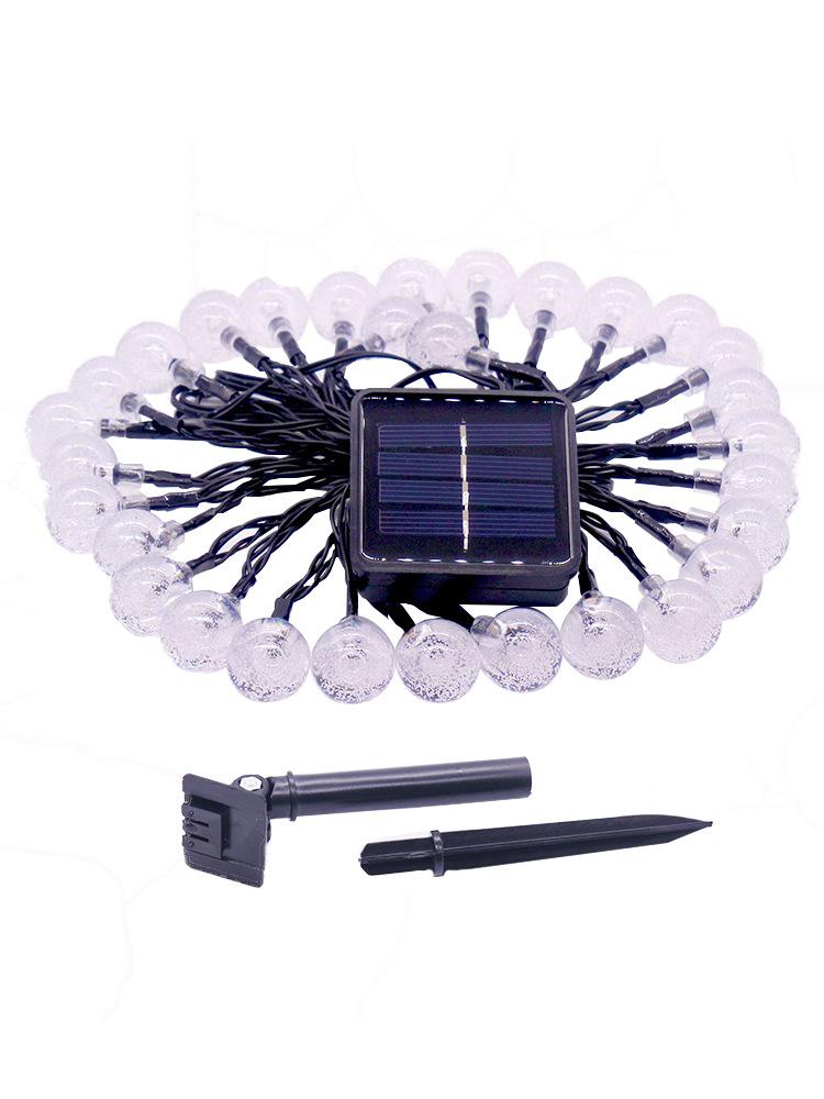 Colorful Solar Waterproof Lights for Outdoor Decoration - Camping, Picnic, Garden, Balcony, Courtyard, and Hanging Tree Atmosphere.