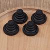 4 Pcs Car Door Shock Absorber Cushion Silicone Pad Universal Gasket Trunk Sound Insulation Pad Shockproof Latch Accessories