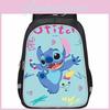 Entzückender Stitch Große Kapazität Leichter Entlastungs Oxford Schulrucksack Für Kinder