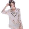 Crochet Patchwork Beach Cover-Up Hollow Out Bikini Swimsuit Cover-Up