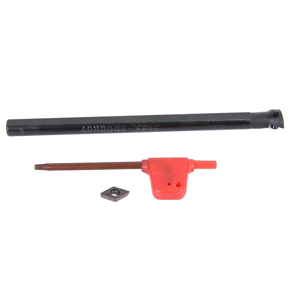S08K-SDUCR07 Boring Bar + DCMT0702 Carbide Rts For Lathe Turning Tool