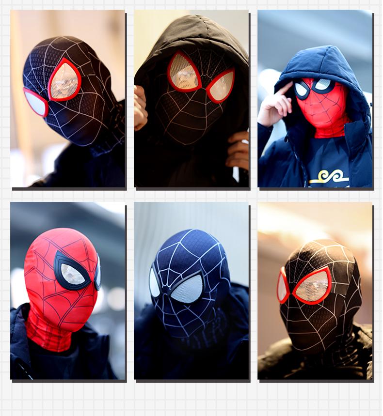 Cross-Border Spiderman Halloween Mask for Adults & Kids – Cute, Funny, Disco-Inspired Headgear