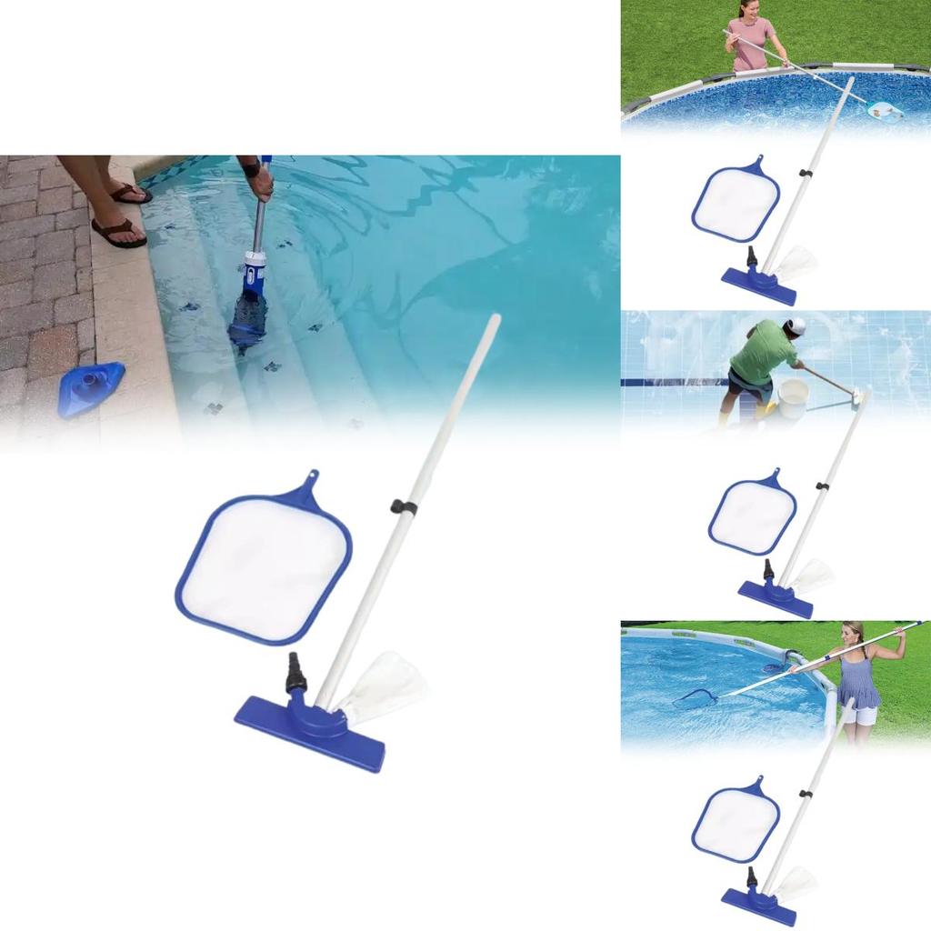 Bestway Inflatable Pool Cleaning Kit With Telescopic Pole For Water Maintenance
