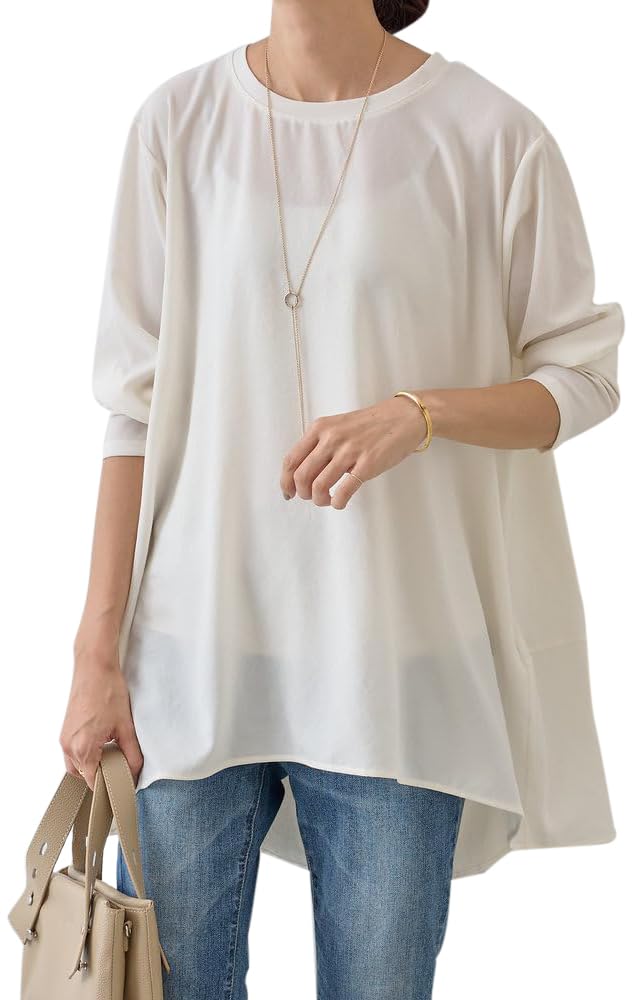 

BEARDSLEY LIVETART Свободная футболка цвета слоновой кости с драпировкой на спине, BEZ5032304A0003, Размер, слоновая кость