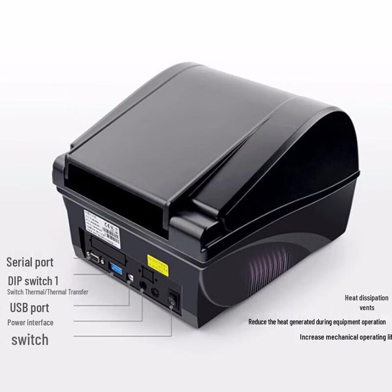 POSTEK C168 300S Thermal Barcode Label Printer CN plug (adapter included)
