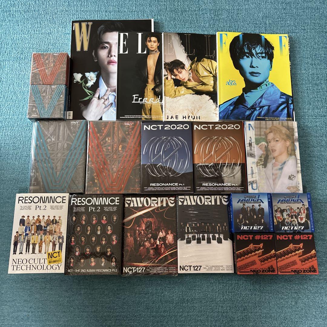 

[USED] Clearance price NCT NCT127 WayV opened album no trading card