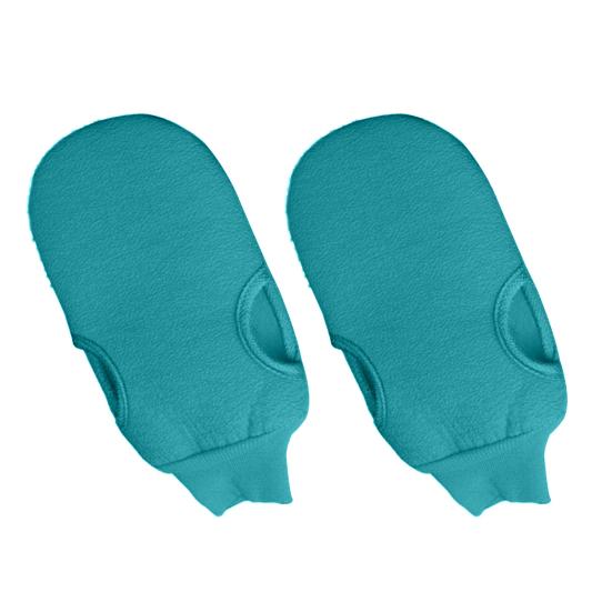 1 Pair Exfoliating Bath Gloves Double-Sided Gentle Exfoliation Deep Massage Shower
