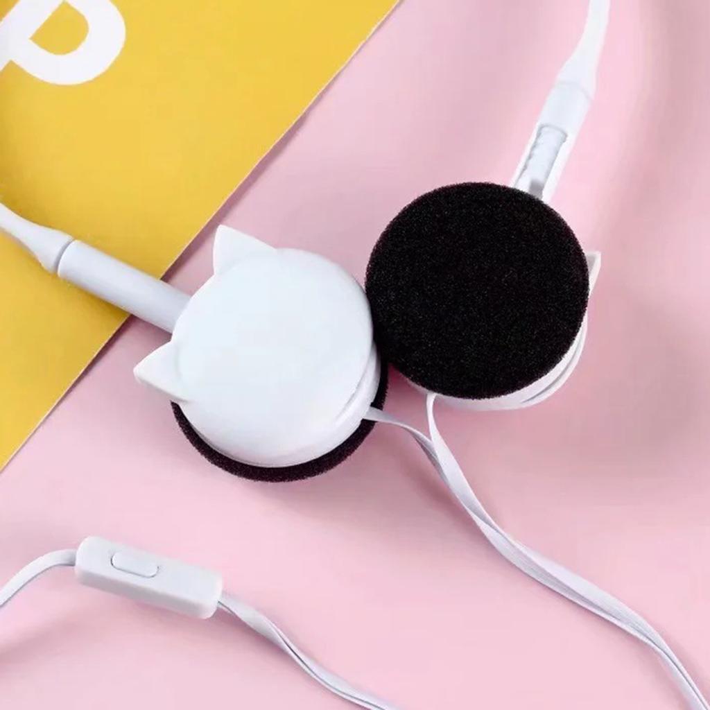 Cuffia cablata 3.5Mm Wired Cute Cat Auricolare auricolare con microfono  Cuffie per telefono musicale acquista in modo economico — spedizione  gratuita, recensioni reali con foto — Joom