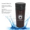 Vacuum-Sealed Insulated Coffee Cup Dual Layers Vacuum Coffee Cup Portable Coffee Mug  Travel Use