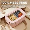 304 Stainless Steel Bento Lunch Box For Kids Students Portable Sealed Fruit Salad Food Container With Compartment Microwave Safe
