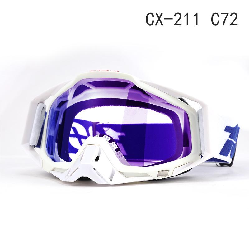 Gafas de Moto y Esquí a Prueba de Viento Transfronterizas: 100% Todoterreno, Equitación al Aire Libre y Protección para Descenso