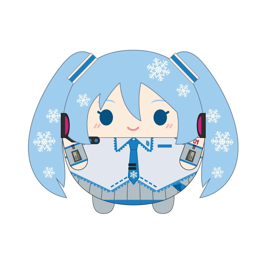 Snow Miku Fuwa Kororin M size Snow Miku A (2010)