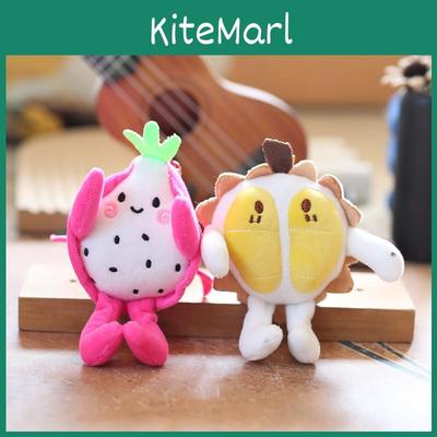 Plush Fruit Dragon Fruit Keychain With Super Soft Short Plush For Kids And Collectors