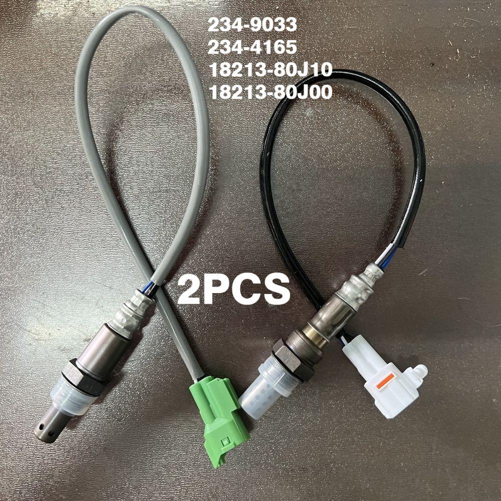 2PCS  Oxygen sensor fit for suzuki 234-9033, 234-4165, 18213-80j10, 18213-80j00