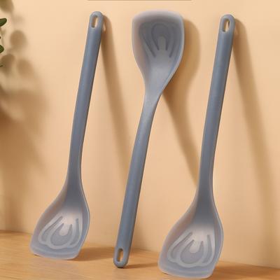 Non-Stick Silicone Spatulas for Kitchen Cookware Flexible Heat-Resistant Silicone Spatulas for Cooking and Baking