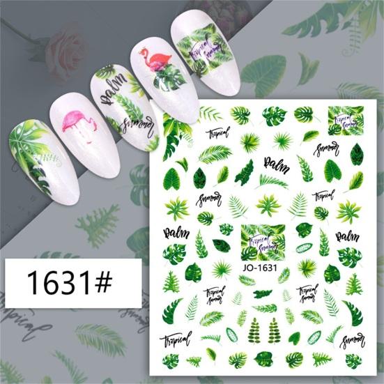 Nail Art Sticker Eye-catching Strong Stickiness Paper Colorful Fingernail Sticker DIY Nail Art