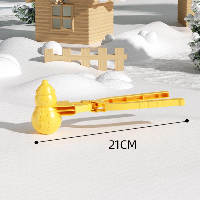 

Велика жовта качка сніжколіп іграшка - зимова вулична форма для снігу та піску