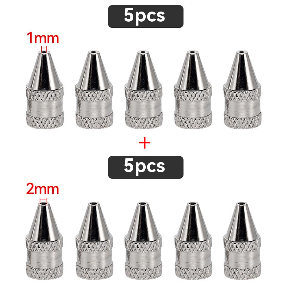 

10 шт./набор 1 мм/2 мм Насадки Паяльные жала Металлические Паяльные Сварочные Наконечники Для Электрического Вакуумного Отсоса Припоя/Насоса Для Удаления Припоя Сварочный Инструмент