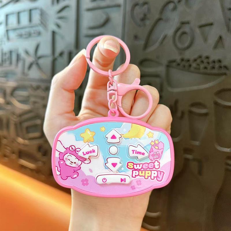 Creative Multifunctional Keychain Microphone - Cute Bag Accessory & Student Toy Pendant Gift