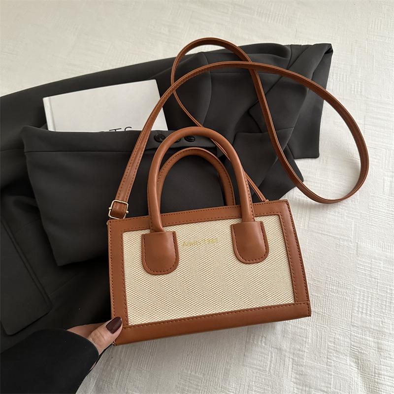 

2025 summer new women s shoulder commuting large-capacity handbag high value fashion versatile messenger bag