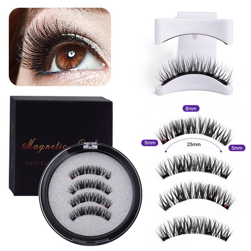 

European & American Glue-Free 3D Magnetic Eyelash Set - Natural Quantum Lashes Standard