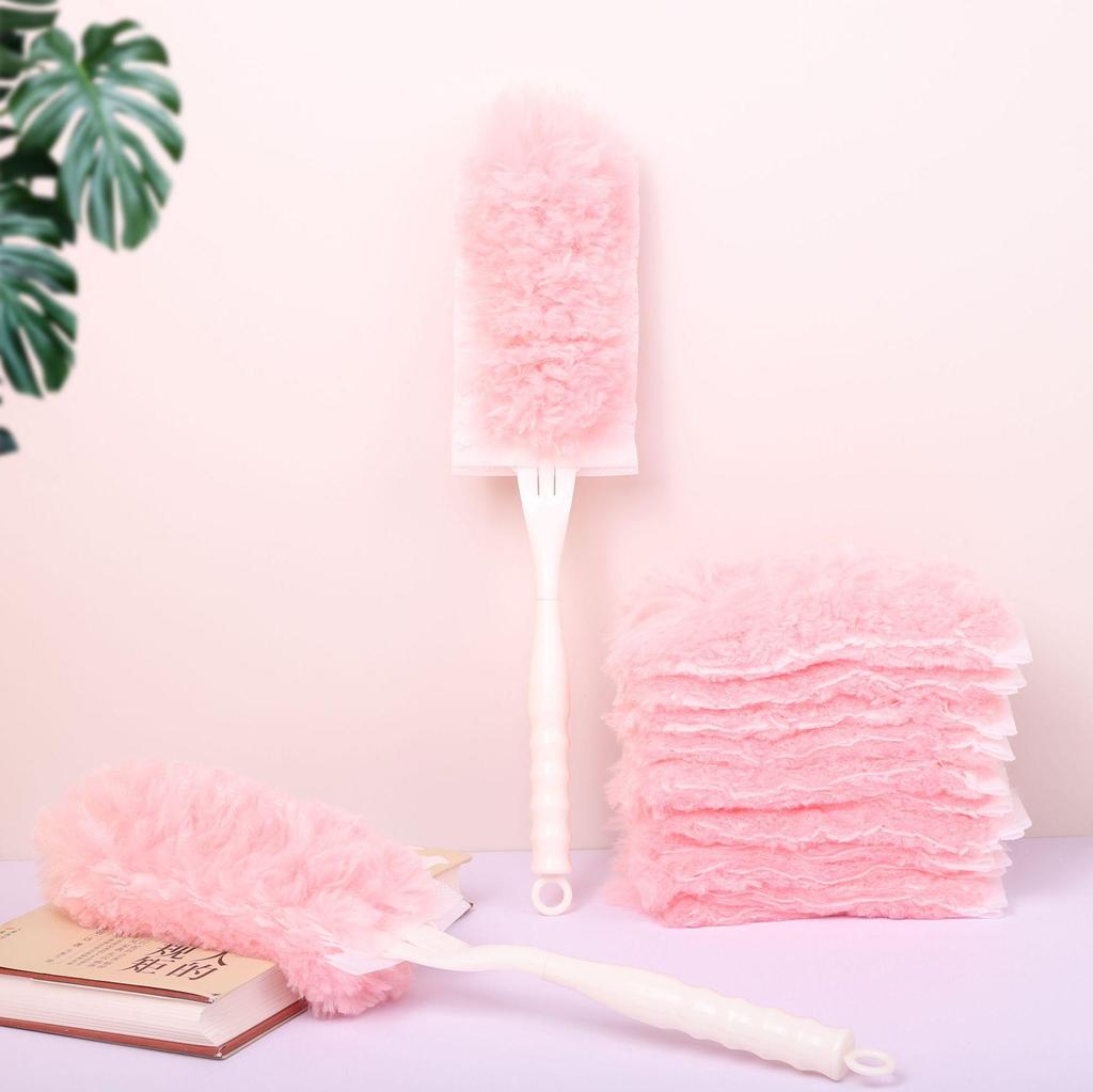 Desktop Electrostatic Dust Duster Replacement Core - Hair & Debris Cleaning Brush for Car & Household.