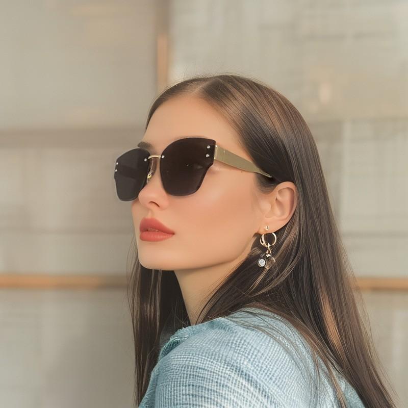 Womens Retro Fashion Sunglasses UV400 Protection Travel Outdoor Party