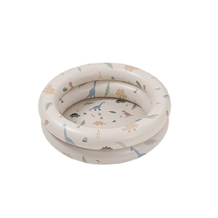 Stripe-Baby Pool Inflatable Swimming Pool Kids Water Toy for Lawn and Garden