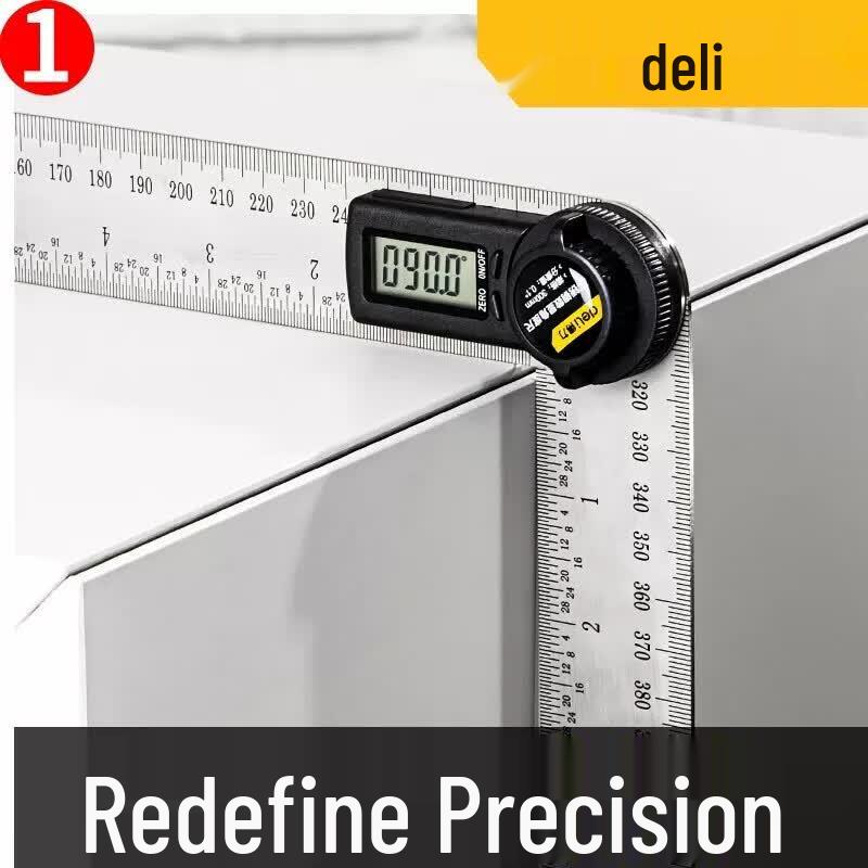 Deli 300mm Digital Angle Finder Protractor