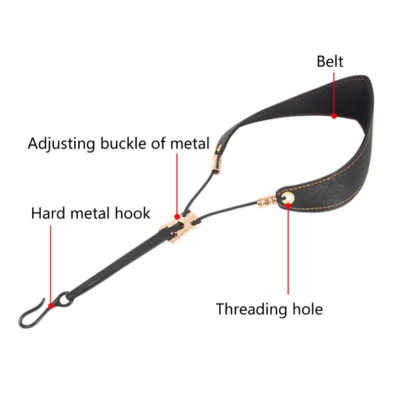 Neck Strap with Snap Hook for Alto Tenors Soprano Baritone Sax Music Accessories