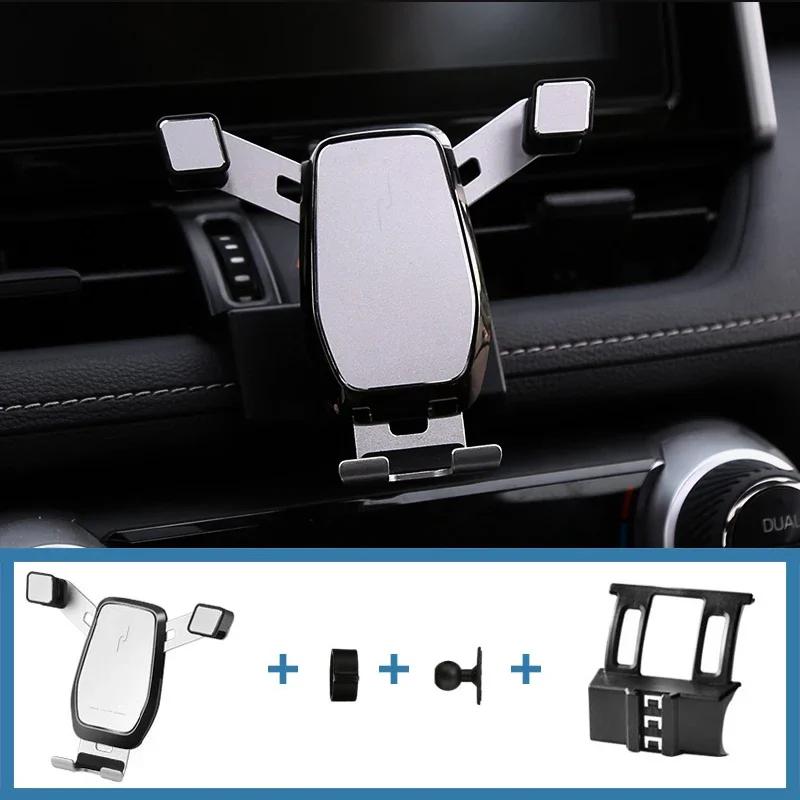 Suport Telefon Auto Gravitațional Suport Dedicat Clip Clește pentru Gura de Ventilație Suport Telefon Mobil pentru Accesorii Toyota RAV4 2019 2020 2021 2022