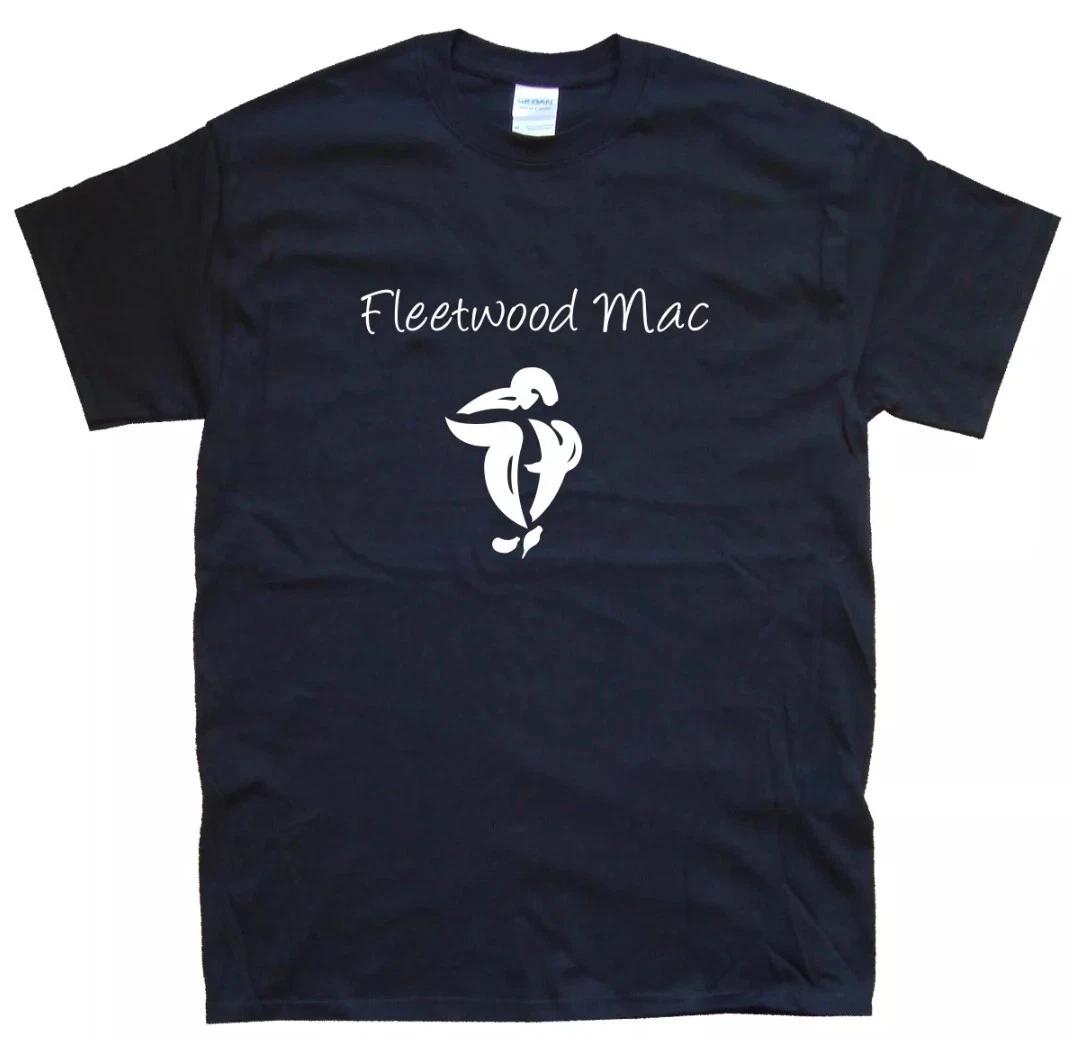 Men s and Women s T-shirts FLEETWOOD MAC T-SHIRT sizes S M L XL XXL 3 4 XL Black, White L