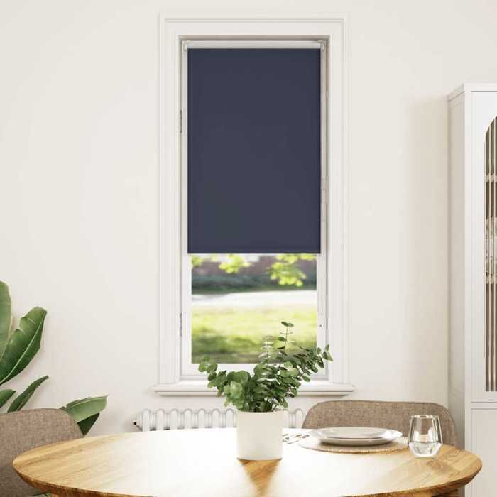 VidaXL Blackout Roller Blind Fabric Width 50.7 Cm Polyester, Day and Night Blind, Kitchen Blind, Blind 4011483