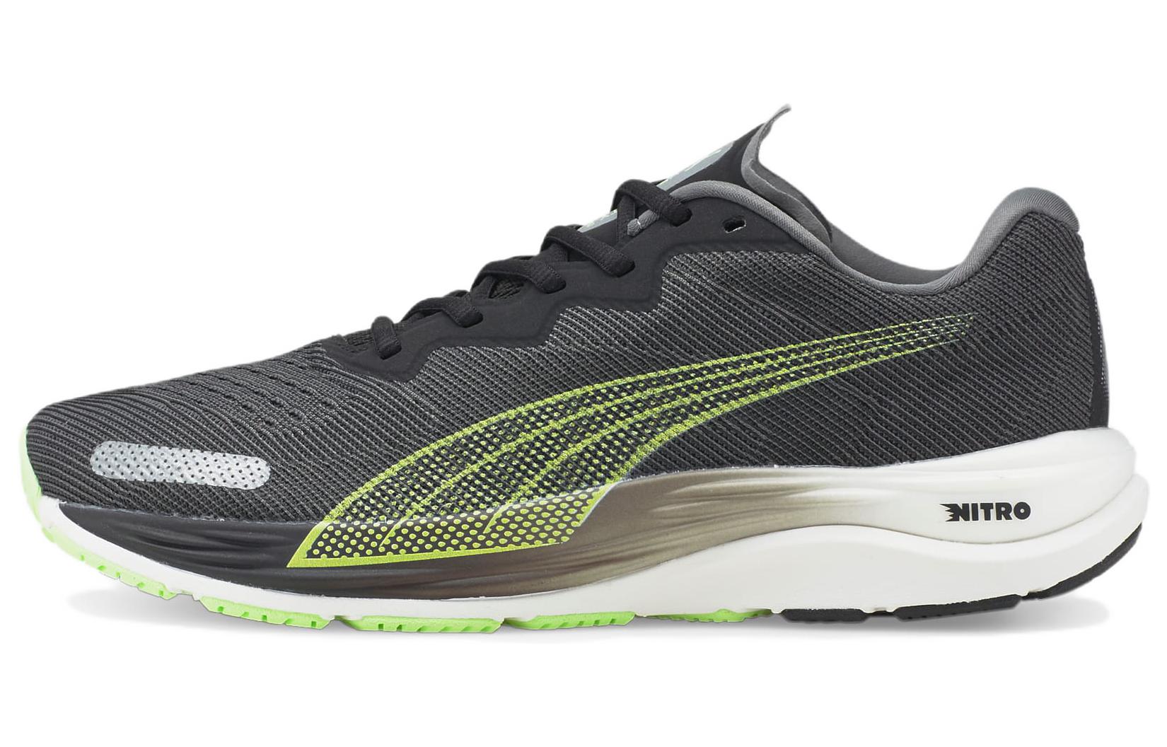 PUMA Velocity Nitro 2 Black Fizzy Lime 195337-06 40