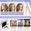 Makeup Mirror with Lights Vanity Mirror with 3 Lighting Modes Light Up Mirror Touch Sensor USB Powered 360 Rotatable Metal Fram