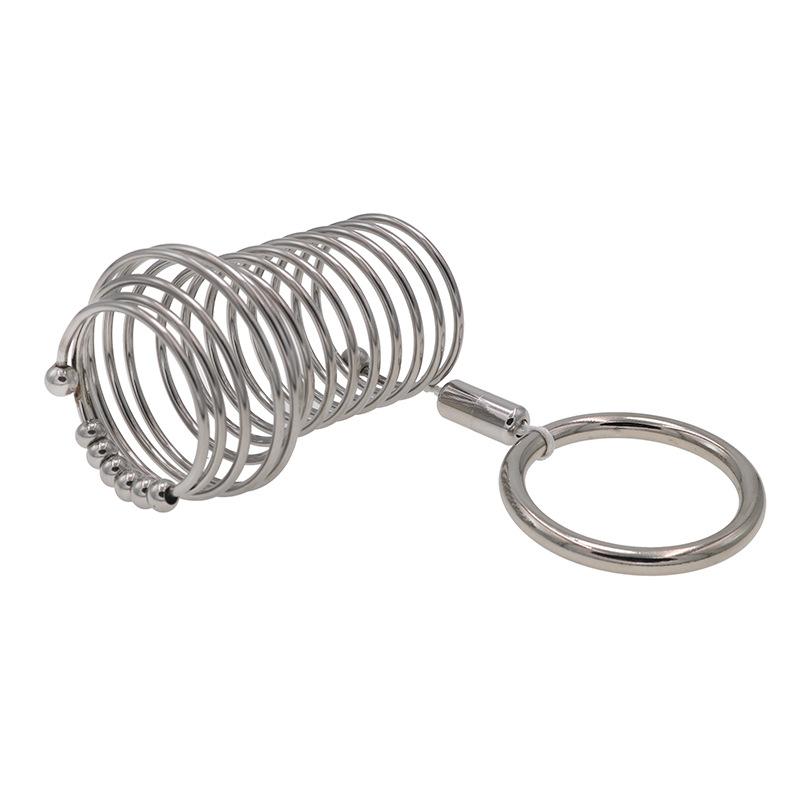 Stainless Steel Penis Ring Exotic Condom Passion 8 Beads Sex Aid Tool Couple Sex Toys Adult Supplies Anti-off